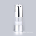 Wholesale manufacturers airless bottle 50ml airless cosmetic bottles with silver cap